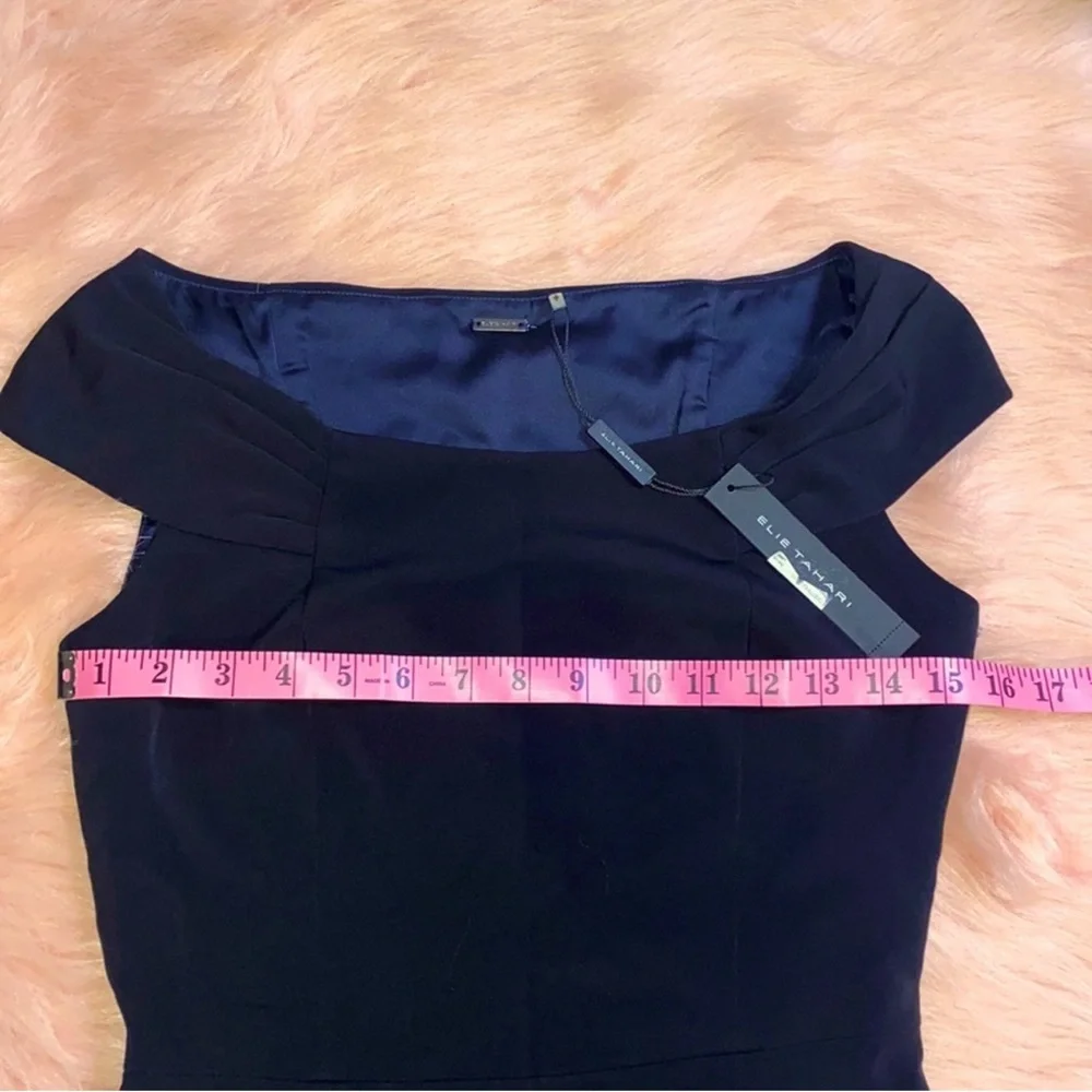 ElieTahari Darlene Blouse Size XS color: Black NWT - Picture 4 of 12